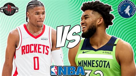 Houston Rockets vs Minnesota Timberwolves Prediction NBA.